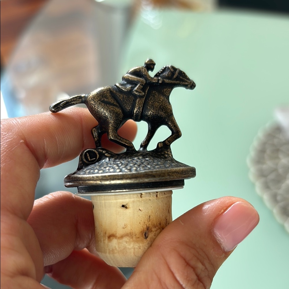 Equestrian Wine Bottle Stopper